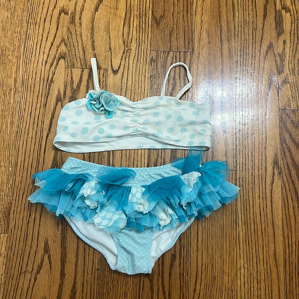 Isabella & Chloe Ruffle Bathing Suit